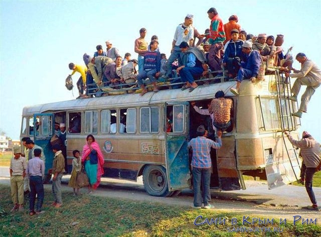 Автобус-в-Непале