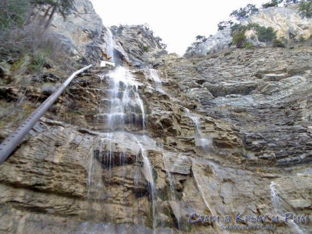 Струи водопада Учан-Су