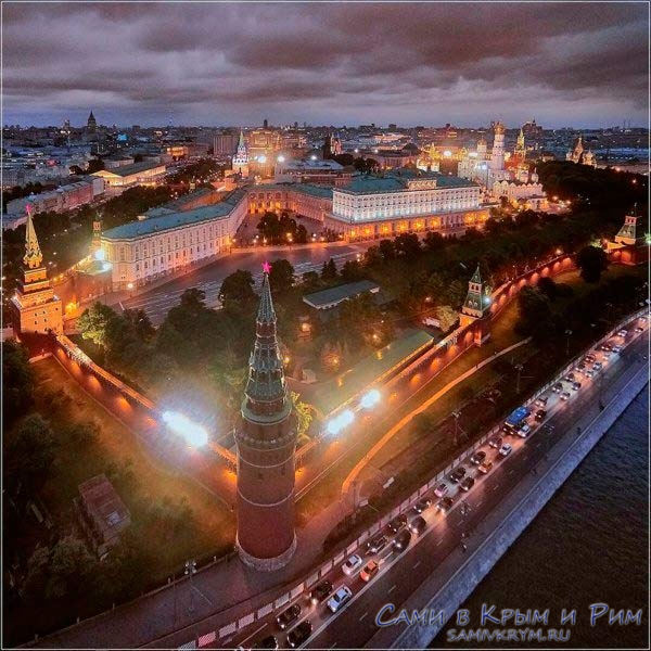 Московский-кремль-сверху