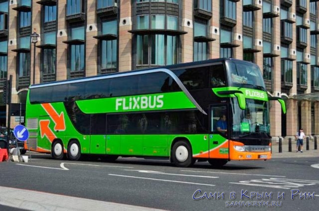 FLIXBUS компания перевозчик между городами Европы