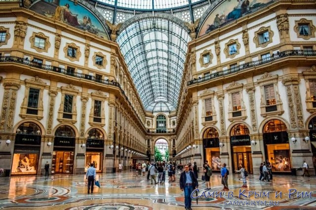 Невероятная роскошт Миланской галереи