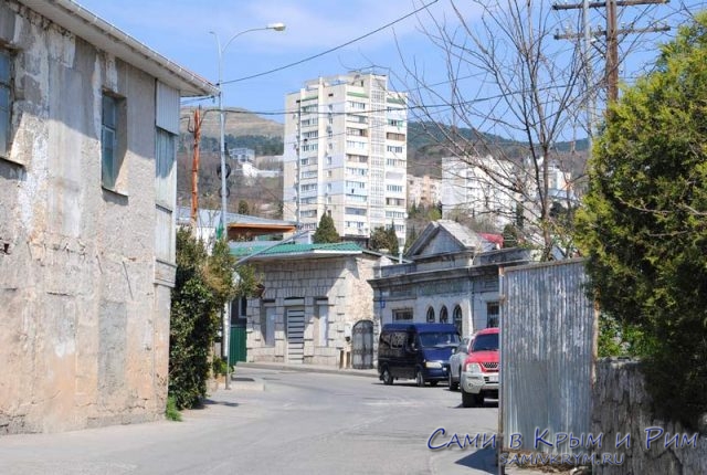 Улицы верхнего Кореиза
