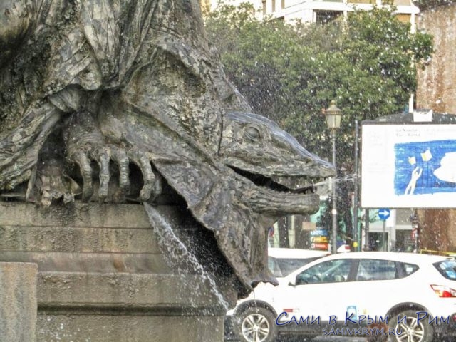 Страшный дракон на площадь Республики