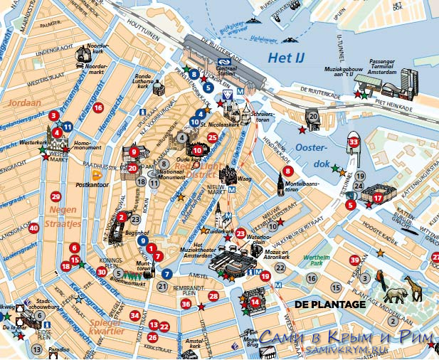 Amsterdam-city-center-map