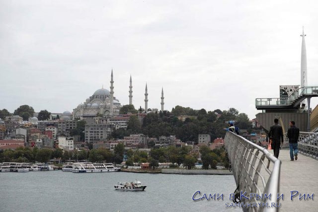 Галатский мост в Стамбуле