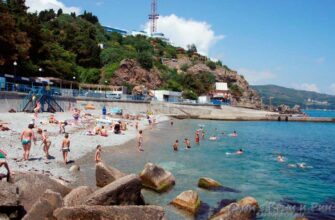 Центральный пляж Партенита