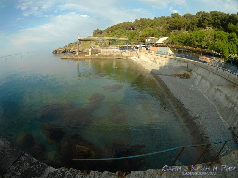 Алупка пляж Крымской епархии