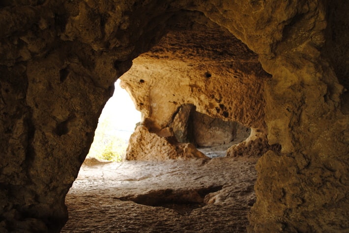 Укрытие на Тепе-Кермен