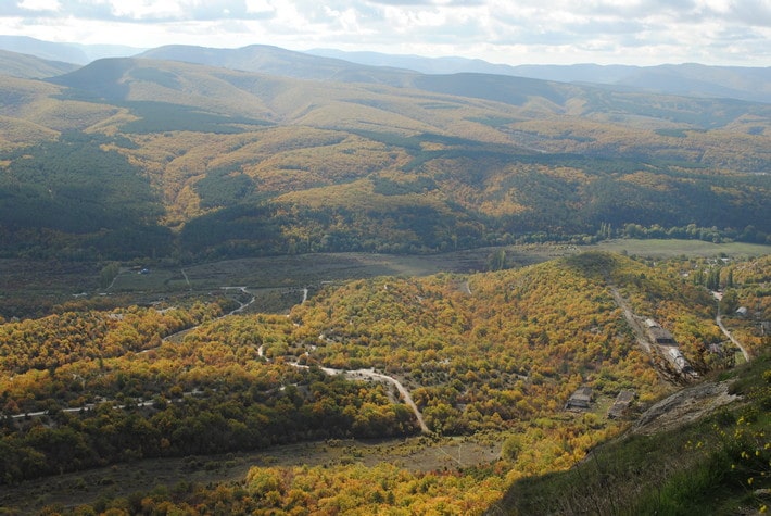 Виды с плато