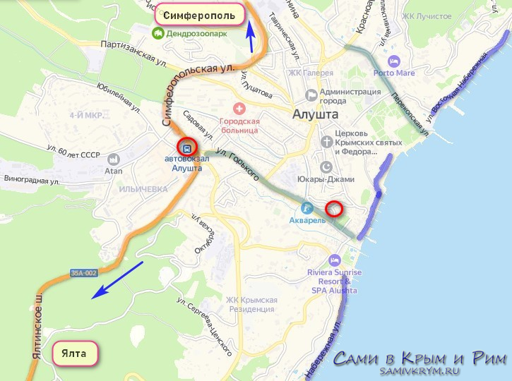 Показать на карте алушту. Алушта на карте. Алушта на карте Крыма. Алушта карта города. Карта центра Алушты.