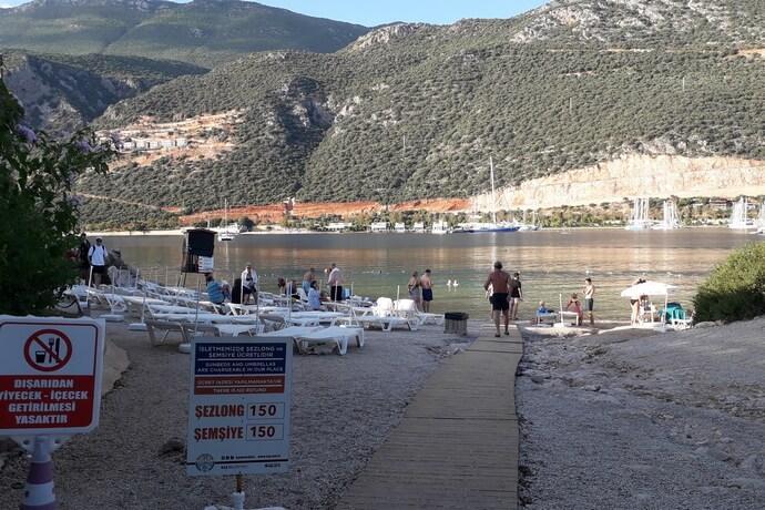 Inceboğaz beach Каш