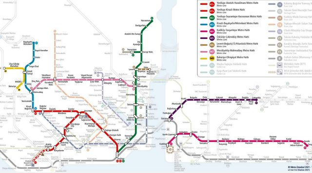 Карта-метро-Стамбула-2022