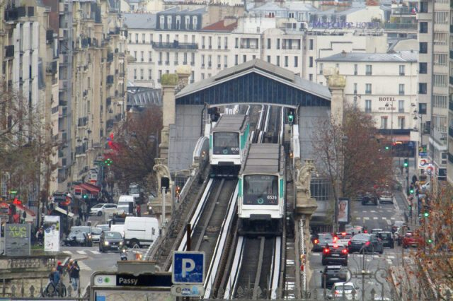 Линии метро Парижа