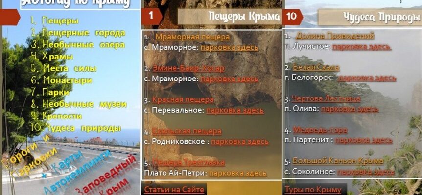 Слайды из путеводителя
