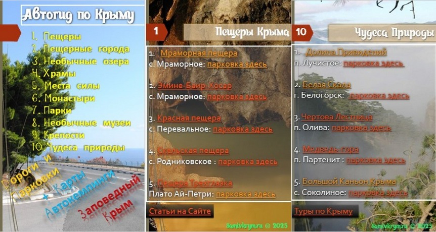 Слайды из путеводителя