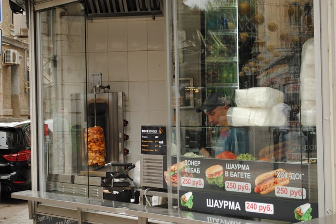 Шаурма в Ялте цены