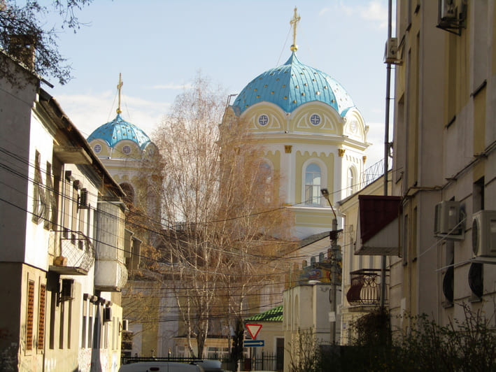 Купола Свято-Троицкого храме