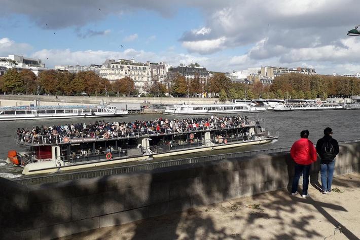 Bateaux Parisiens прогулки по Сене