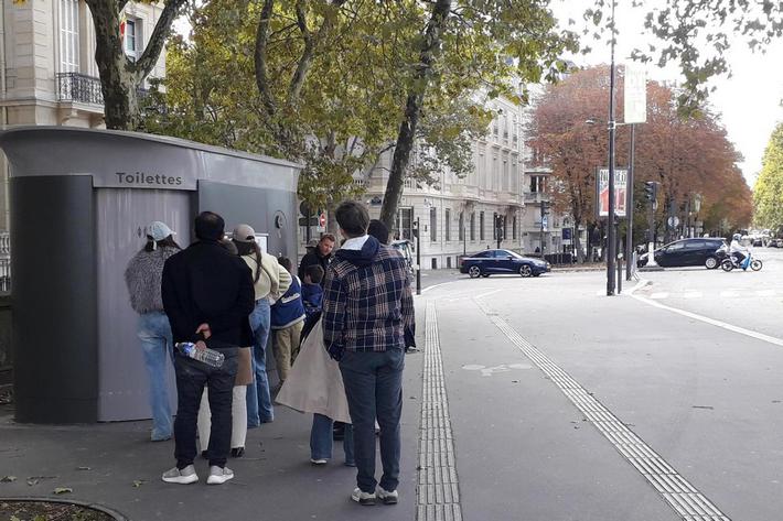 Бесплатные туалеты в Париже