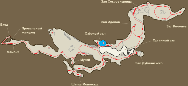 Пещера Эмине Баир Хосар маршрут