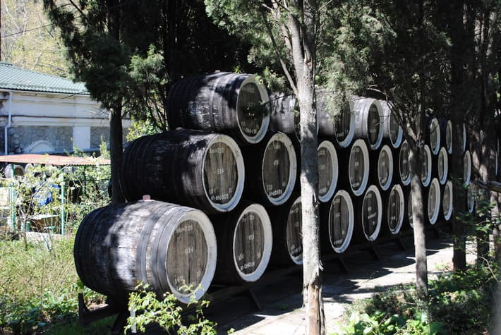 Бочки для хранения вина