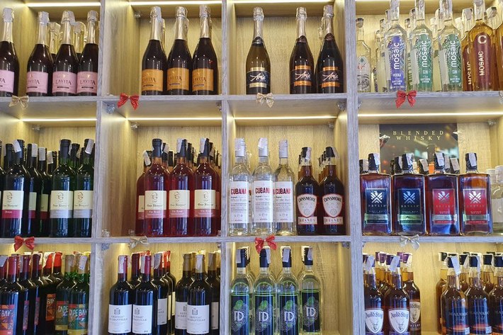 Алкоголь в магазинах Хургады