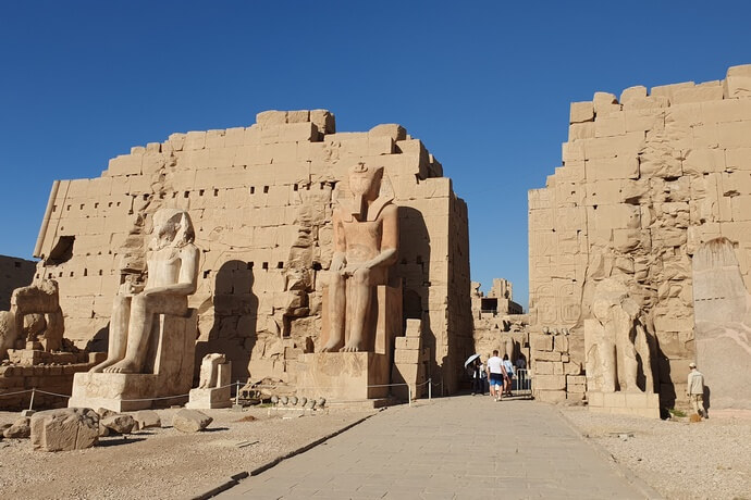 В храме Карнак Луксор