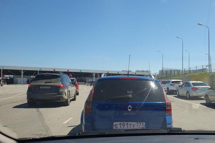 Очереди на контроль на мосту